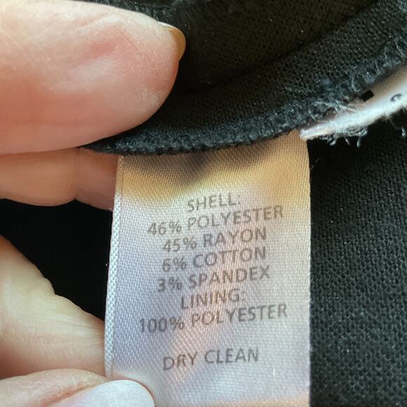 Loft Black Party Dress 6 - Picture 6 of 7